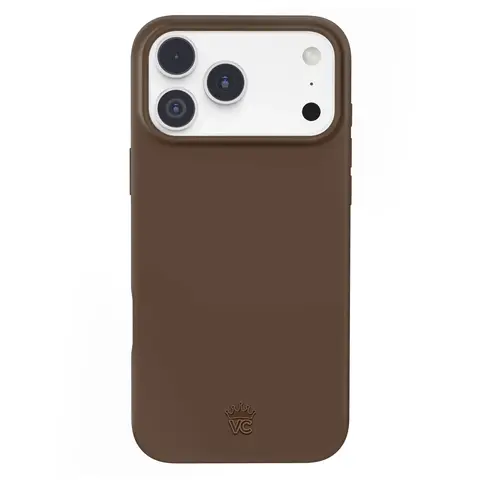 Velvet Caviar Espresso Brown Mobile Phone Casing - Cute Shockproof Drop Protection Smartphone Protector, Cellphone Cover for iPhone 18 Series, 17, 16, 15 & More