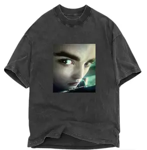 Edward Cullen Funny Meme Parody Humor Bella Swan Twilight Shirt Vintage Movie Tee Robert Pattinson Jacob Loca 90s Shirt 100% Cotton Short Sleeve T-shirt Tops Streetwear Unisex