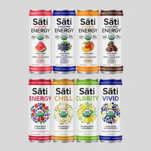 8-Pack Energy Drink & Functional Soda Variety Pack | Sugar Free Energy Drink Cans