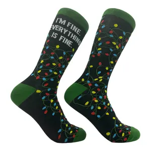 Sarcastic Womens Christmas Socks with Funny Designs Sassy Footware for The Holidays Funny Graphic Socks Comfortable Fitted Spandex Cotton Sarcastic Womens Christmas Socks with Funny Designs Sassy Footware for The Holidays Funny Graphic Socks Comfortable Fitted Spandex Cotton