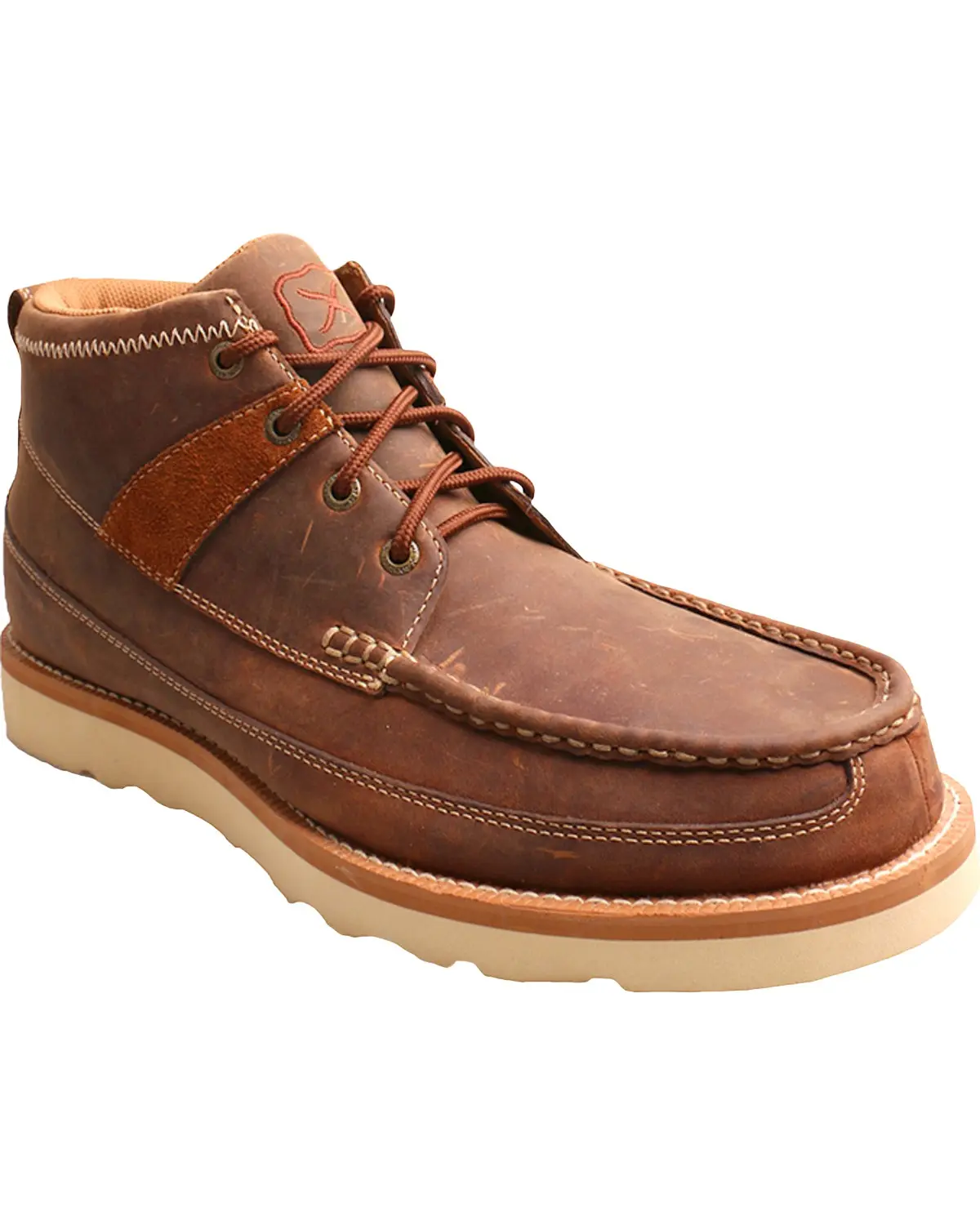 Twisted X Men's Men'S Oiled Western Boot Moc Toe - Mca0007
