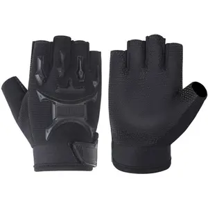 Children Half Finger Fingerless Short Gloves Mitt Mitten For Cycling,MTB,Exercise,Skate,Skateboard,Roller Skating