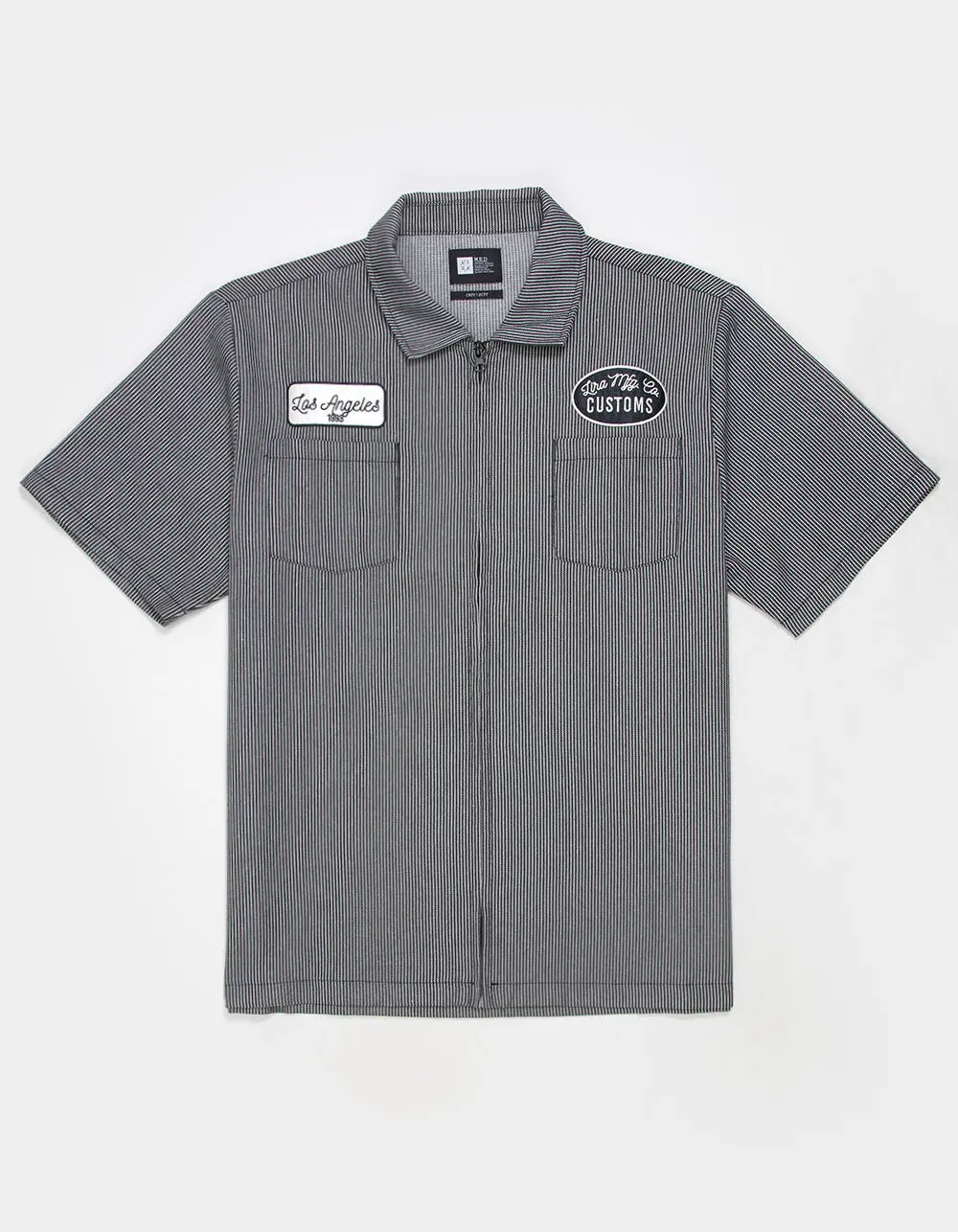 LIRA Garage Mens Zip-Up Shirt