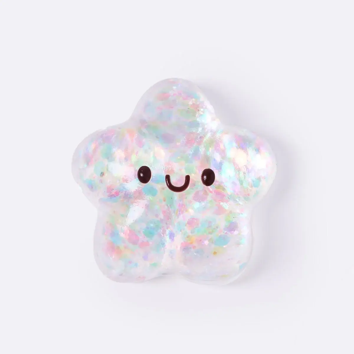 Blingbling Star Taba Squishy,Slow rebound sensory compression toy with glitter