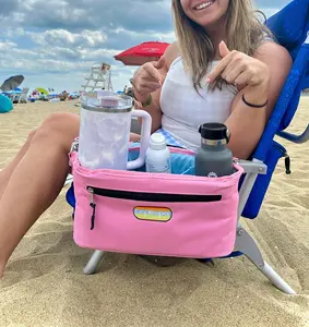 The CrapKeeper Organizer Bag - Patented Design to Easily Strap on Chairs - Holds Huge Tumblers & Essentials - Unique • Useful • Affordable