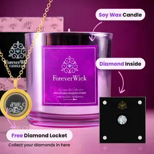 The ForeverWick Signature Sparkle Candle