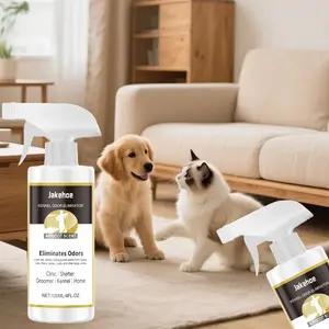 Dog Kennel Odor Eliminator Spray, Odor Destroyer - Neutralizes Strong Pet Smells, Not Masks Them, Pet-Safe Odor Neutralizer