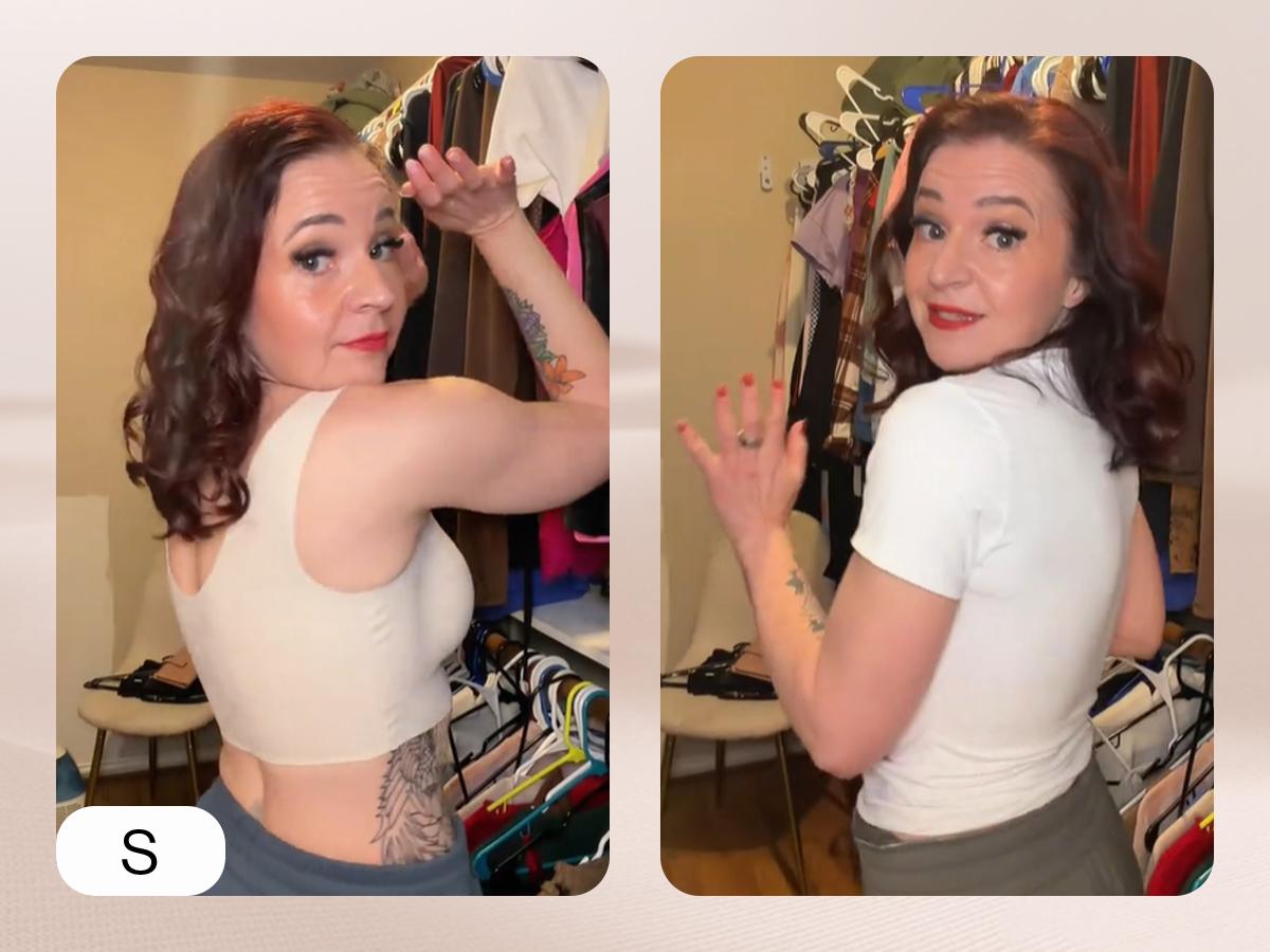 ubras Seamless Bras for Women Full Coverage Wireless Bralette Widen Straps Side Comfortable Breathable Smooth Pull On Bras Smart Size Fabric Stretchy Minimalist Basic Nude Lightweight Womenswear Soft Everyday Bra #Spring Statements