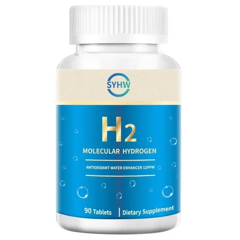 Viral Hydrogen Water H2 Tablets (12PPM) - Chemical-Free Fast-Dissolve Magnesium Dietary Daily Supplement for Fitness Energy & Recovery (90 Tabs)