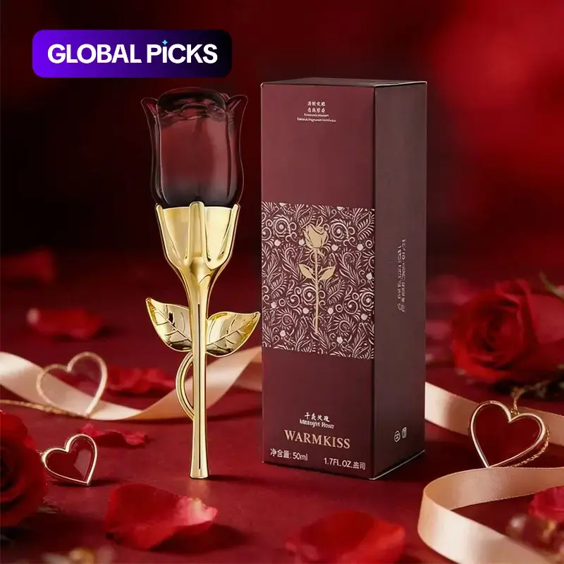 50 ml Midnight Rose Eau de Toilette for Women, Long-Lasting Floral Fragrance #GLOBAL PICKS