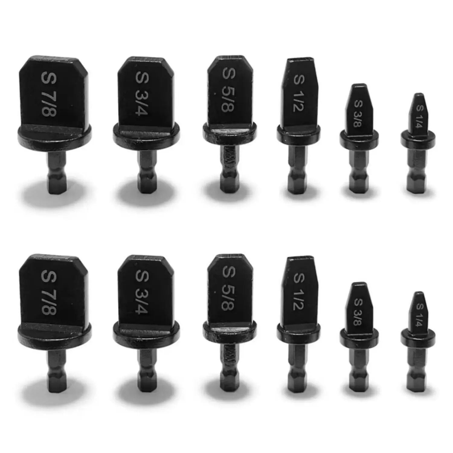 12Pcs HVAC Repair Kit with Pipe Expansion Tools - Manual Air Conditioner Tube Expander, Swaging Tool & Boring Drill Bits for 1/4'' to 7/8'' Soft Copper Tubing - Home Improvement