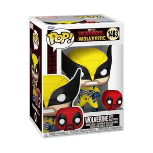 Funko Pop! Deadpool & Wolverine - Wolverine with Babypool #1403 Collectible Pop Vinyl Figure