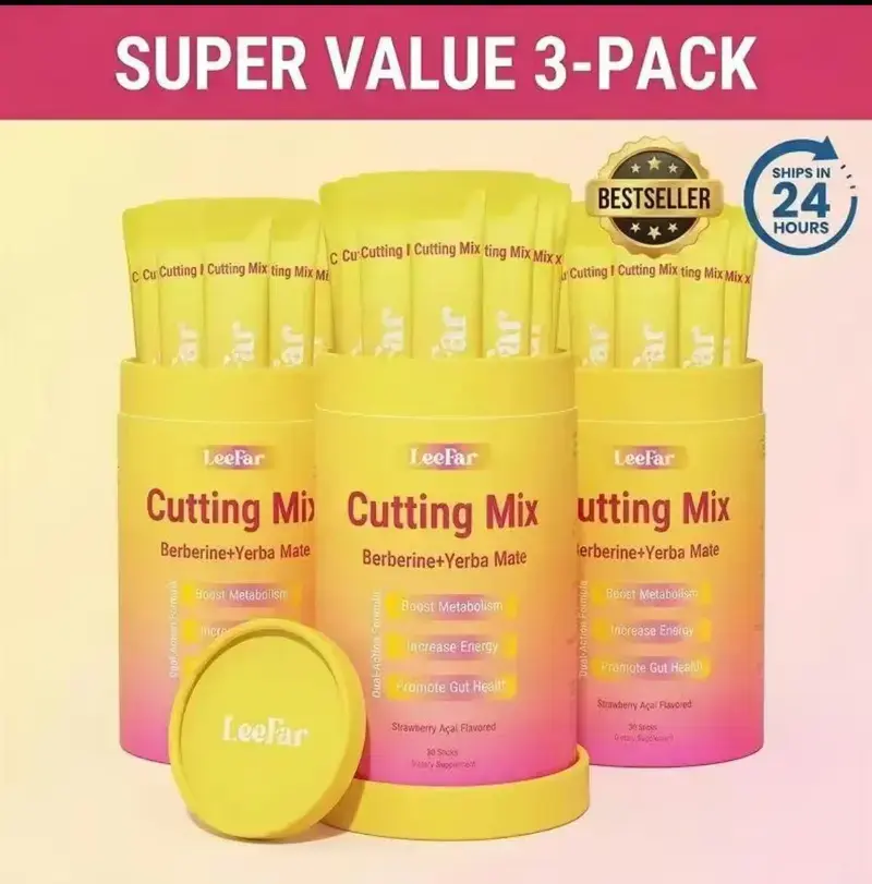 LeeFar Cutting Supplement Powdered Drink Mix, 30 Servings (Health & Nutrition Wellness Supplement)