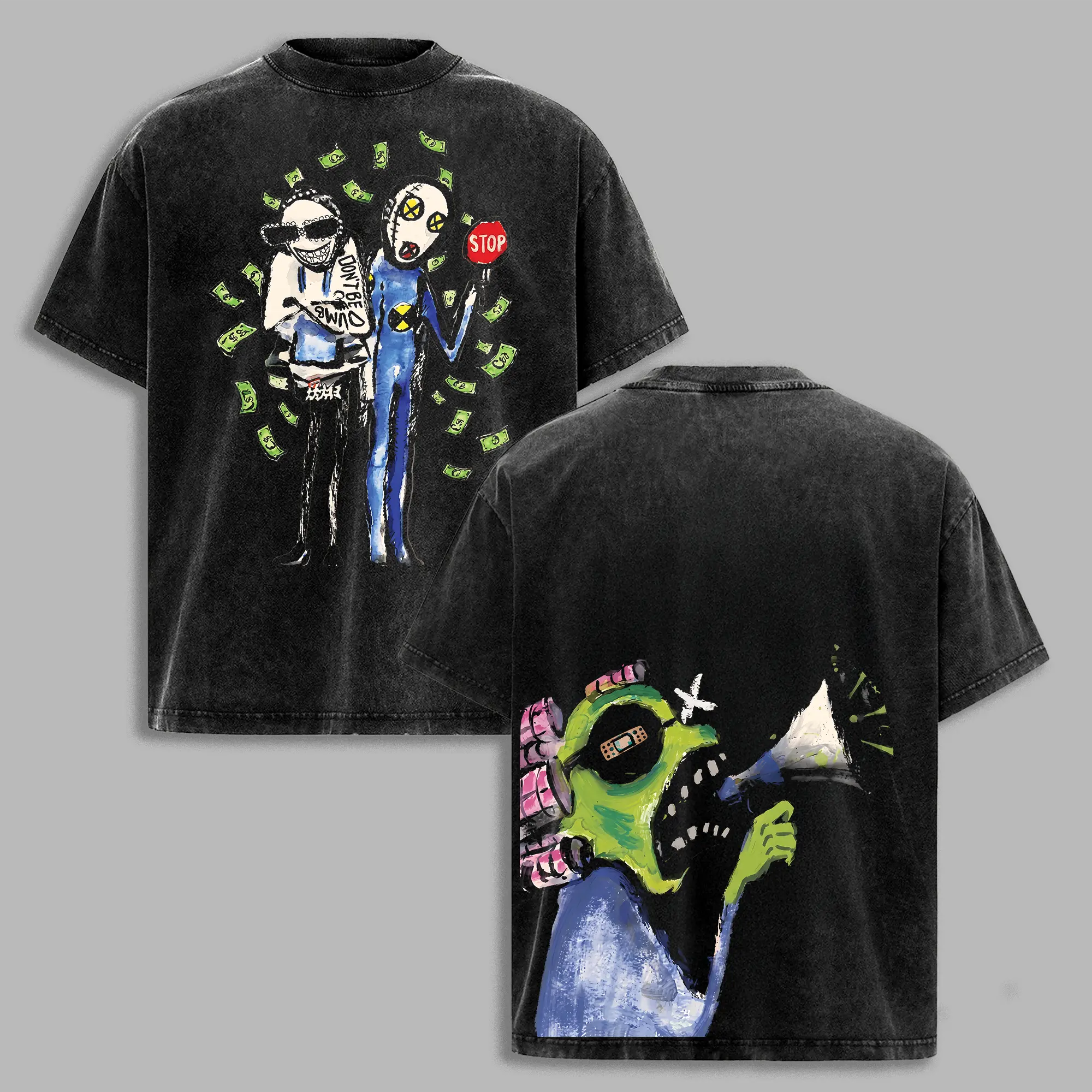 Don’t Be Dumb Oversized Underground Graffiti Asap Graphic Tee – Vintage Chaos Aesthetic Rocky Shirt,grungefashion,streetwearbrand,washedtee