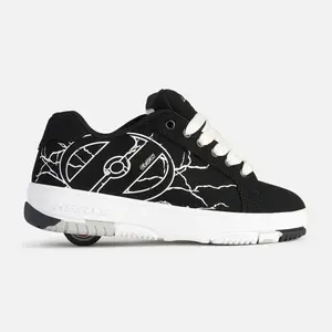 OG Heelys Shoes - Glow In the Dark Chunky Skater style sneaker with wheels OG Heelys Shoes - Glow In the Dark Chunky Skater style sneaker with wheels