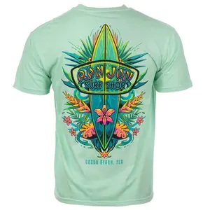 Ron Jon Cocoa Beach FL Surfboard Bloom Tee