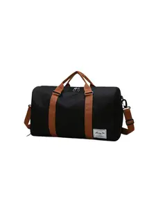 Cross-Border Travel Luggage Bag, Solid Oxford Cloth Waterproof Outdoor Sports Fitness Bag, Lightweight Short Trip Backpack