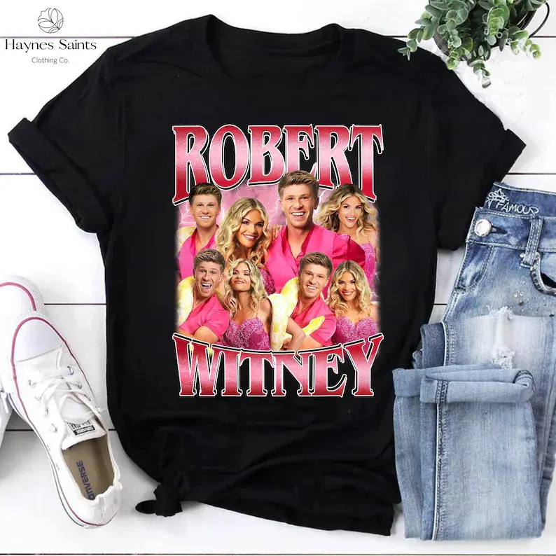 Robert Witney Vintage Unisex T-shirt, Robert And Witney Dancing With The Stars Shirt, 100% cotton Dancing Show Shirt, Gift For Fan
