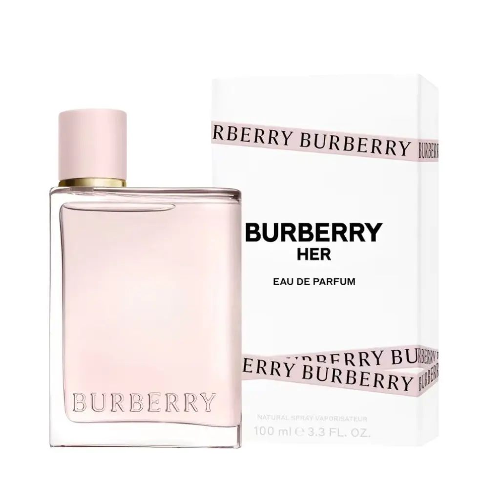 Burberry Her EDP Spray for Women – 3.3 oz / 100 ml – Floral Fruity Gourmand Fragrancel – Fresh, Floral, and Effortlessly Elegant Everyday Fragrance Radiant Fragrant