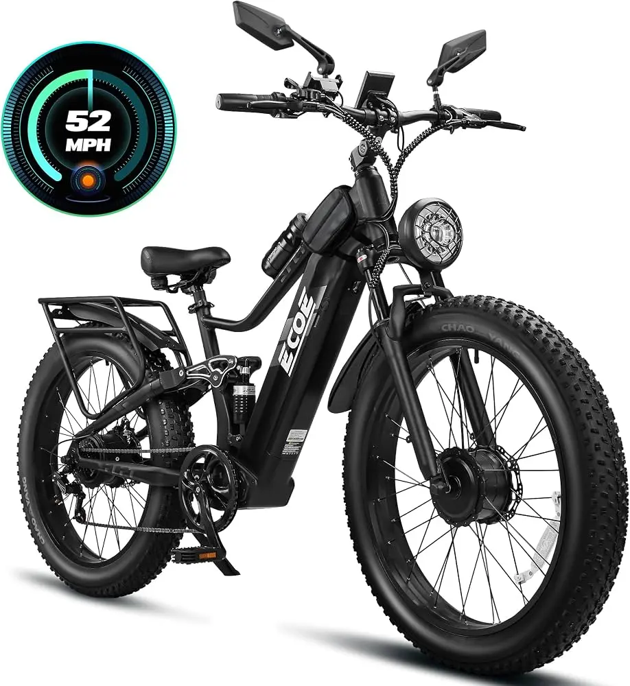 Adult Dual-Motor Electric Bike, 8000W High-Power E-Bike for Sports & Outdoor Cycling