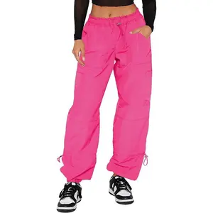Women’s Cargo Pants – Baggy Fit, Parachute Pants, Rave Pants, Y2K Pants, Festival Outfits