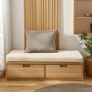 Aimi U Bench Cushion 30 Inch Bench Cushion for Indoor Furniture 70D High Resilience Foam with Binding Strap Soft Piano Chair Cushion High Density Cushion Sofa Cushion Comfortable Cushions High Density