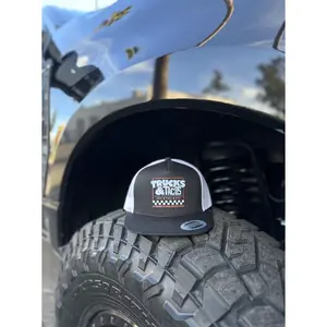 2026 TRUCKS & TACOS BLACK W/ WHITE MESH HAT