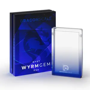 Dragonscale PSA Wyrmgem Acrylic Display Case - Sapphire Myst