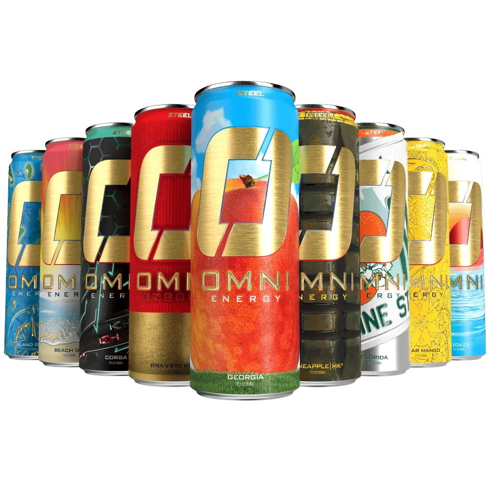 Omni Energy - Super Variety Case of 9 Cans