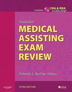 USED-Saunders Medical Assisting Exam Review by Deborah E. Holmes RN  BSN  RMA  CMA(AAMA) (Paperback)