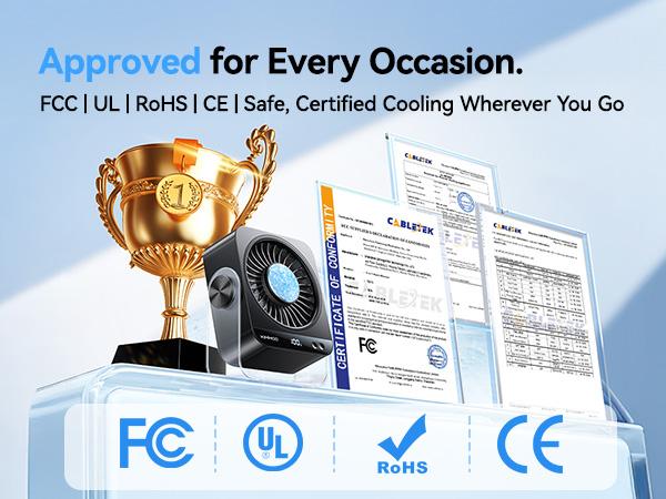 KIMMOO Desk Cooling Fan for Bedroom, 199 Speeds Turbo Airflow,, Digital Display Quiet Table Fan, 270° Rotating Small Rechargeable Battery Desktop Fans for Home Office