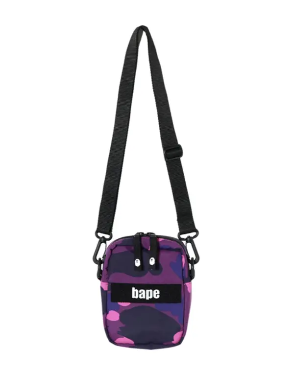 Bape Camo Military Shoulder Bag Purple Camo