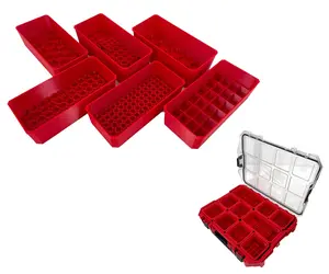 Milwaukee Jobsite Organizer Compatible AA AAA C D 9V Long Battery Insert Bin