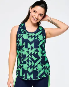 Zumba Out Loud Basketball Tank With Curved Hem