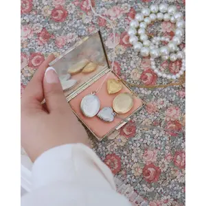 Oval Floral Locket