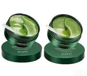 ZOZU Avocado & Golden Eye Mask Set - Travel-Size Single-Item Eye Treatments for Daily Care, 20-Min Application for Puffiness Relief, Dry Skin Soothing, Moisturizing Youthful Skin Support, Ideal Skincare Gift