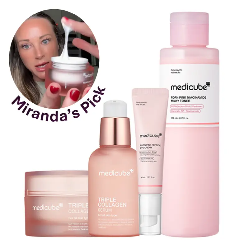 [medicube] Miranda’s Barrier Support Set | Helps to Protect Skin Barrier with Triple Collagen Complex, and PDRN