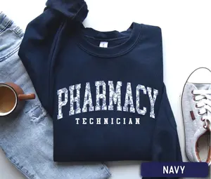 Pharmacy Technician Short Sleeve T-Shirt / Sweatshirt & Hoodie , Preppy Pharmacist, Pharmacy Tech Student, Pharmacy Work Gift