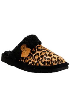 Ariat Women's Jackie Slippers Broad Square Toe - 2830-Leopard