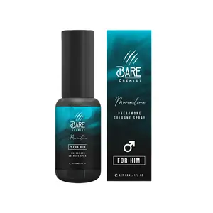 Bare Chemist Maritime Pheromone Cologne for Men – Fresh Green Citrus Blend with Lavender – Alcohol-Free, Long-Lasting – 1oz
