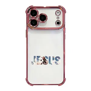 Jesus Faith Phone Case for iPhone 17 Pro Max 16 15 Plus 14 13 12 11 Air Inspirational Christian Gift Frosted Translucent Pattern Shockproof Four-Corner Drop Protection Soft Silicone Cover DDSJ260407002