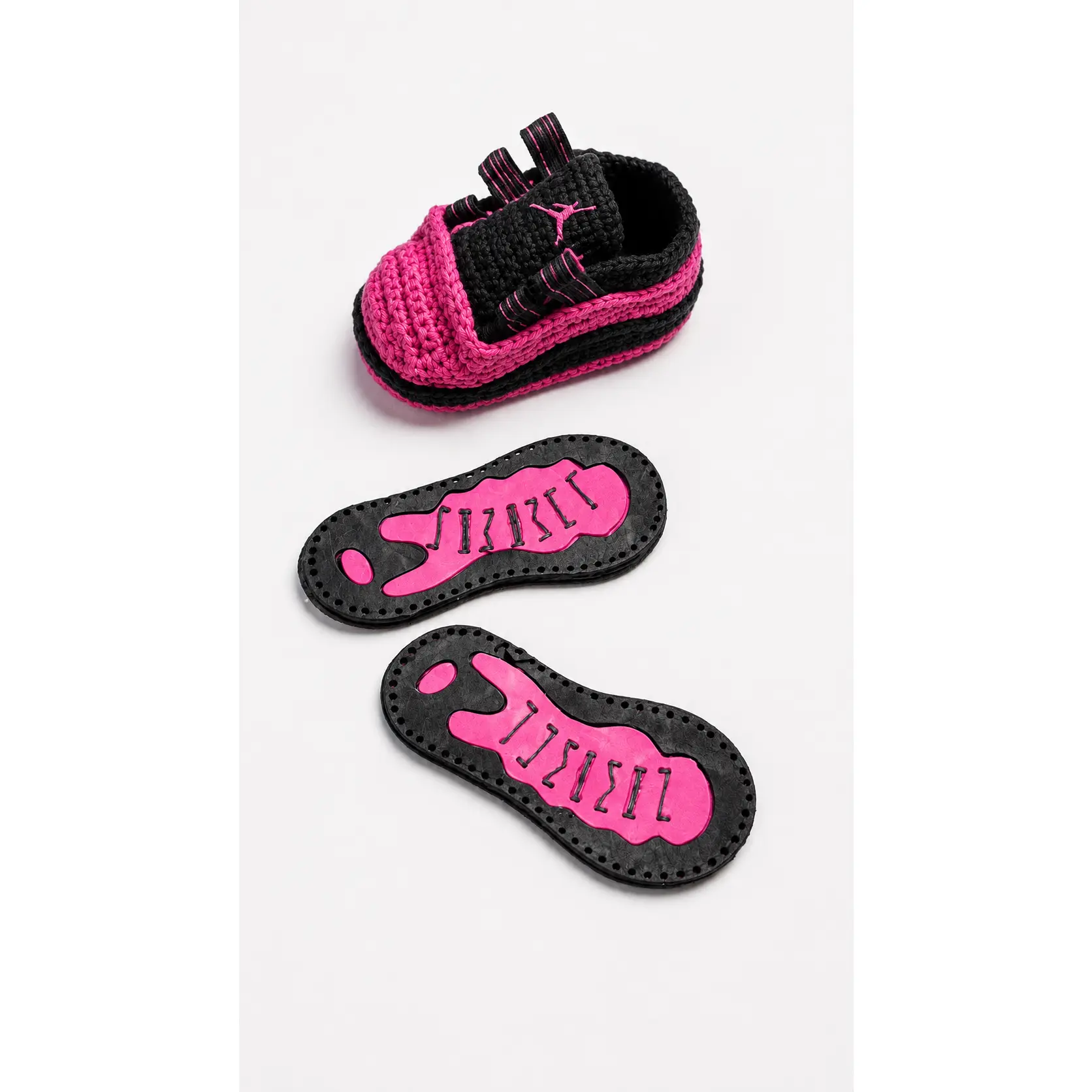 RETRO INSPO CROCHET SHOE SOLE SET OF 2