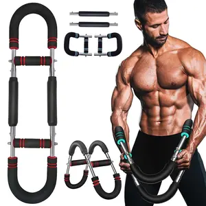 Arm twisting strength training device 40-100 pounds, 3-speed adjustable pectoral muscle exercise equipment, men's arm strength training device men's pectoral muscle exercise device, arm strength training device, home fitness equipment