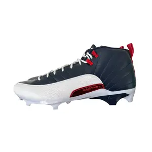 Air Jordan 12Alpha 3 PE Cleats "Howard University - Navy / White" FJ6211 416 Air Jordan 12Alpha 3 PE Cleats "Howard University - Navy / White" FJ6211 416
