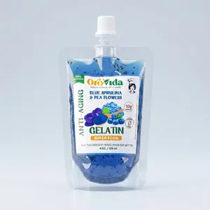 Blue Spirulina Gelatin, Healthcare Hair-Skin-Nails Beauty Supplement for Health and Nutrition Support