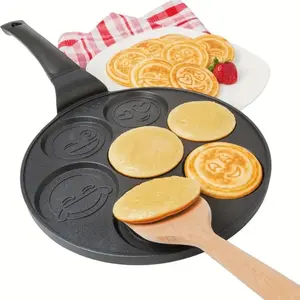 1pc Mini Pancake Maker with 7 Mold Design, Cookware, Kitchenware, Kitchen Supplies, Kitchen Items, Pancake Griddle, Pancake Pan