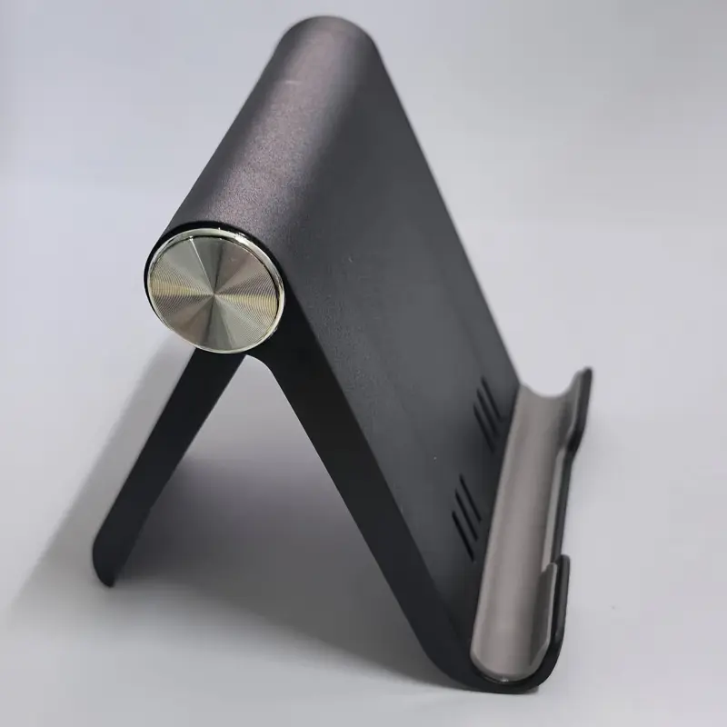 1pc ABS Plastic Folding Compact Space-Saving Tablet & Cellphone Stand, Durable Easy-to-Use Portable Home Office Accessories Holder for Smartphones, iPods, Mirrors