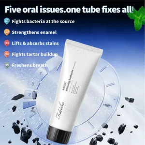 The secret to a camera-ready smile. Gently lifts stains, shields sensitive teeth, and delivers lasting minty freshness. Oral care, redefined. Fuleishu.