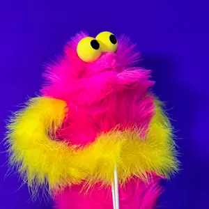 We Come In Peace Puppet-Neon