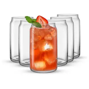 JoyJolt Set of (6) 17-oz Classic Tumbler Drinking Glass Cups